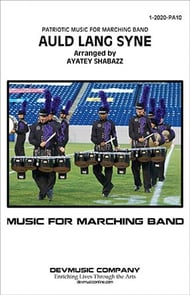Auld Lang Syne Marching Band sheet music cover Thumbnail